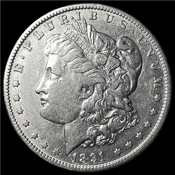 1891-O Morgan Silver Dollar CLOSELY  UNCIRCULATED