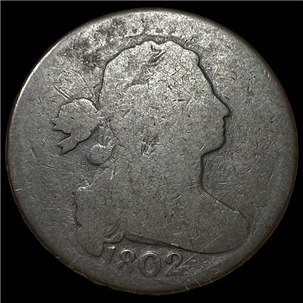 1802 Draped Bust Large Cent NICELY CIRCULATED