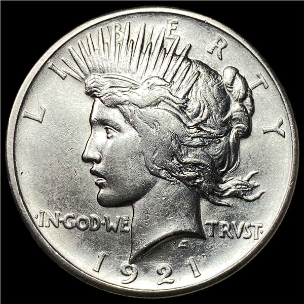 1921 Silver Peace Dollar CHOICE AU
