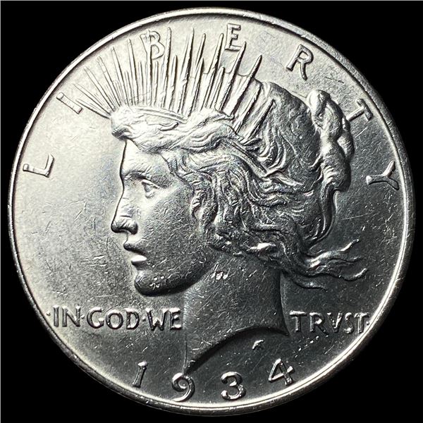 1934-D Silver Peace Dollar UNCIRCULATED