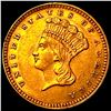 Image 1 : 1857 Gold $1 Indian Head Type 3 UNCIRCULATED