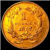 Image 2 : 1857 Gold $1 Indian Head Type 3 UNCIRCULATED
