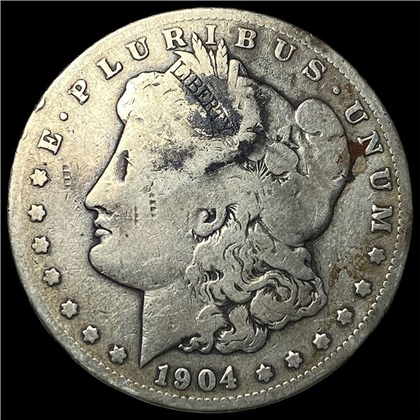1904-S Silver Morgan Dollar NICELY CIRCULATED