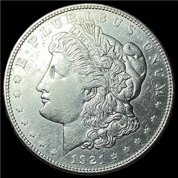 1921-D Silver Morgan Dollar CHOICE AU
