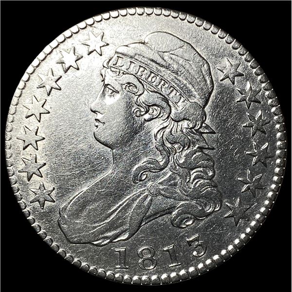 1813 Capped Bust Half Dollar NEARLY  UNCIRCULATED