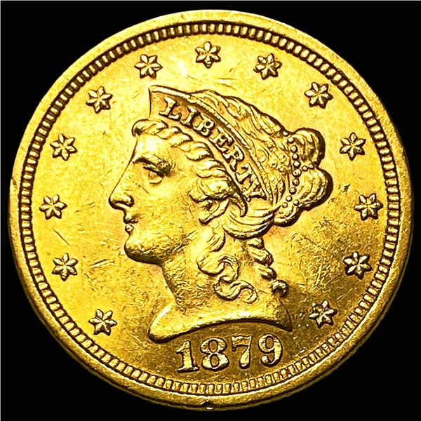 1879 Gold $2.50 Liberty Head Quarter Eagle  UNCIRCULATED