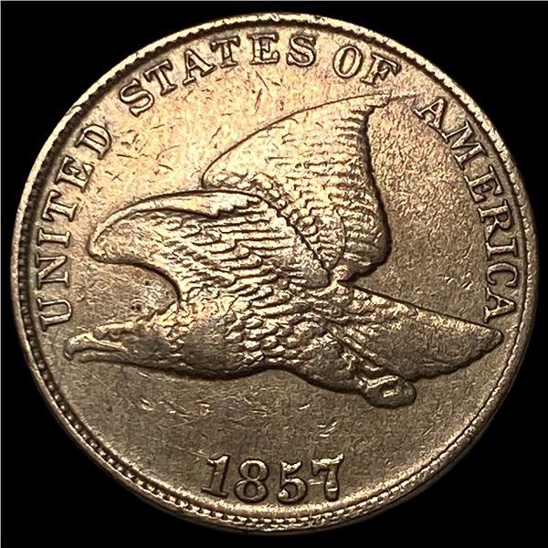 1857 Flying Eagle Cent UNCIRCULATED