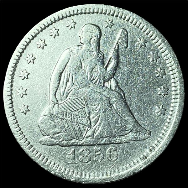 1856 Seated Liberty Quarter HIGH GRADE