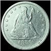 Image 1 : 1856 Seated Liberty Quarter HIGH GRADE