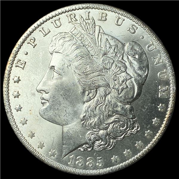 1885-O Silver Morgan Dollar GEM BU