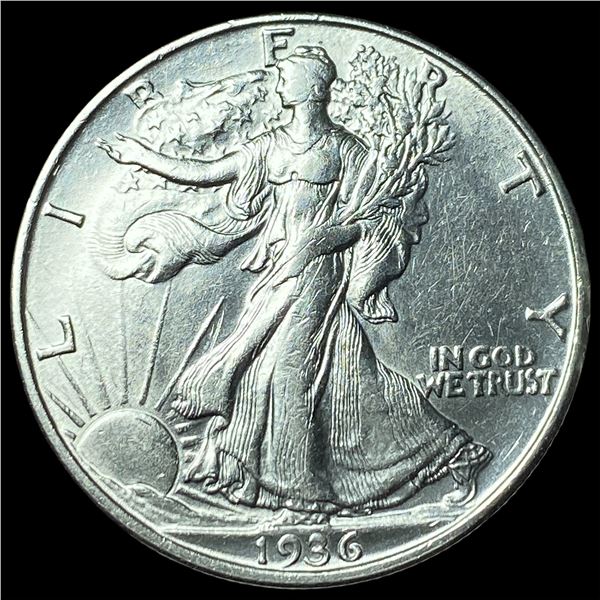 1936 Walking Liberty Half Dollar GEM BU