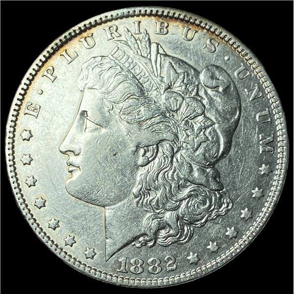 1882 Morgan Silver Dollar CHOICE AU
