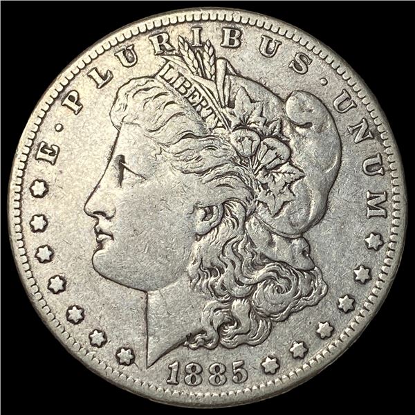 1885-S Silver Morgan Dollar LIGHTLY  CIRCULATED