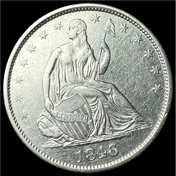 1846-O Silver Half Dollar UNCIRCULATED
