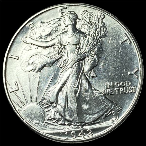 1942 Walking Liberty Half Dollar UNCIRCULATED