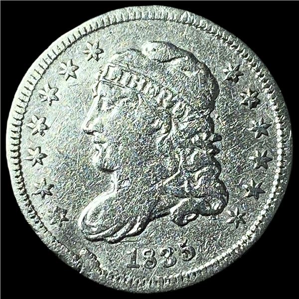 1835 Capped Bust Half Dime CLOSELY  UNCIRCULATED