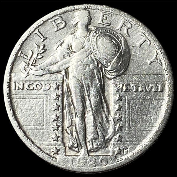 1920 Standing Liberty Quarter CHOICE AU