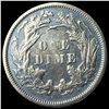 Image 2 : 1872 Silver Seated Liberty Dime CLOSELY UNCIRCULATED