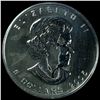 Image 1 : 2005 Silver 1 oz Canadian Maple Leaf  UNCIRCULATED