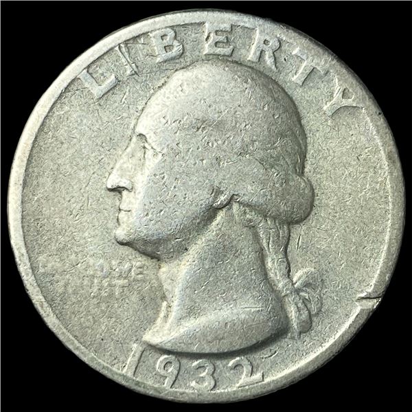 1932-S Silver Washington Quarter LIGHTLY  CIRCULATED