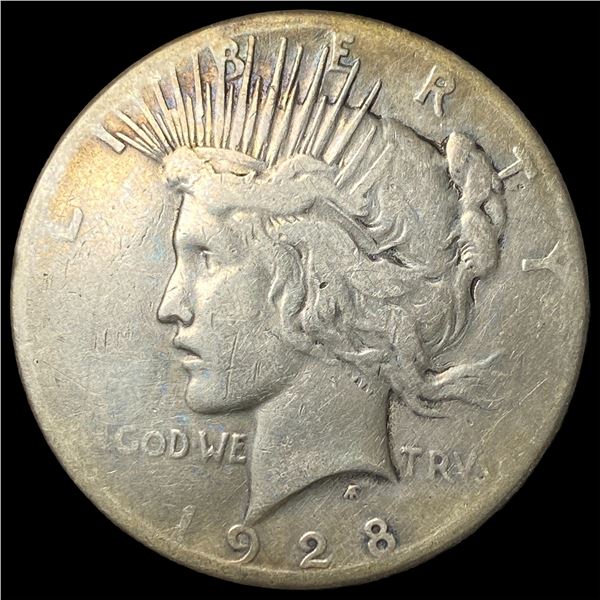 1928 Silver Peace Dollar NICELY CIRCULATED