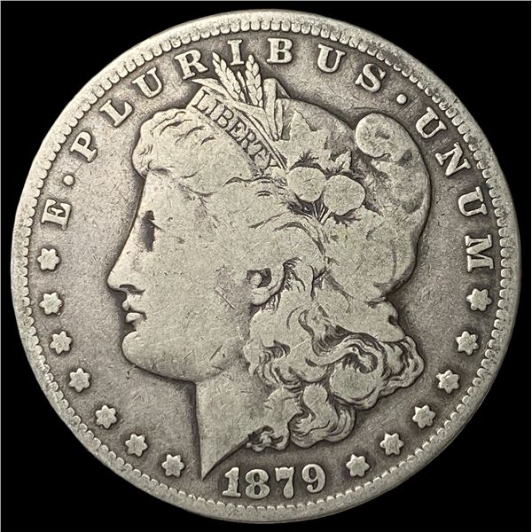1879-CC Silver Morgan Dollar LIGHTLY  CIRCULATED