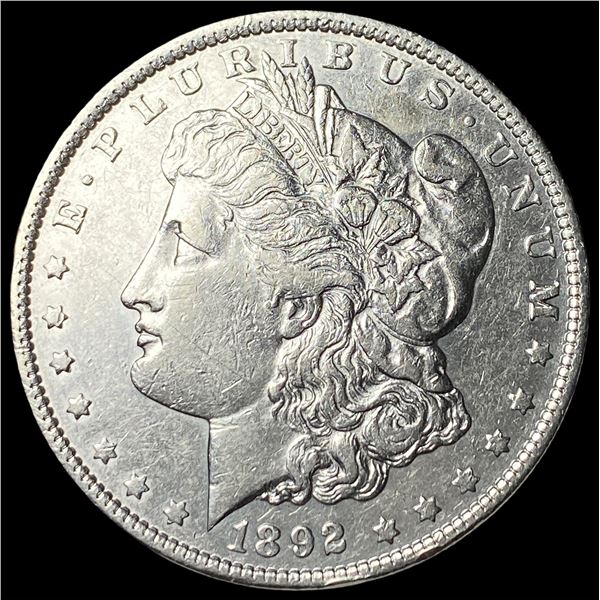 1892 Morgan Silver Dollar CLOSELY  UNCIRCULATED