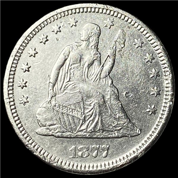 1877 Seated Liberty Quarter HIGH GRADE
