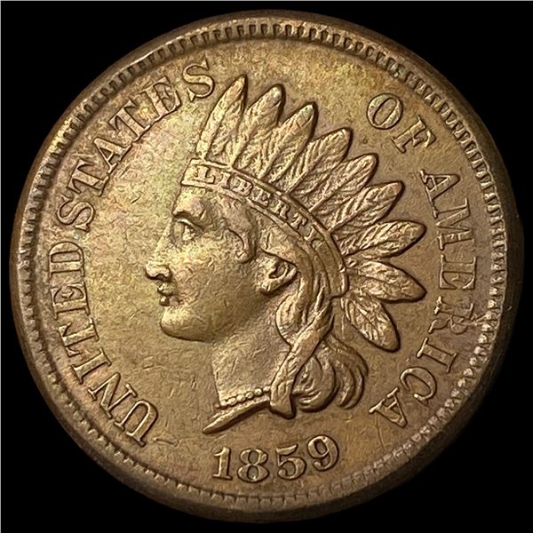 1859 Copper-Nickel Indian Head Cent  UNCIRCULATED