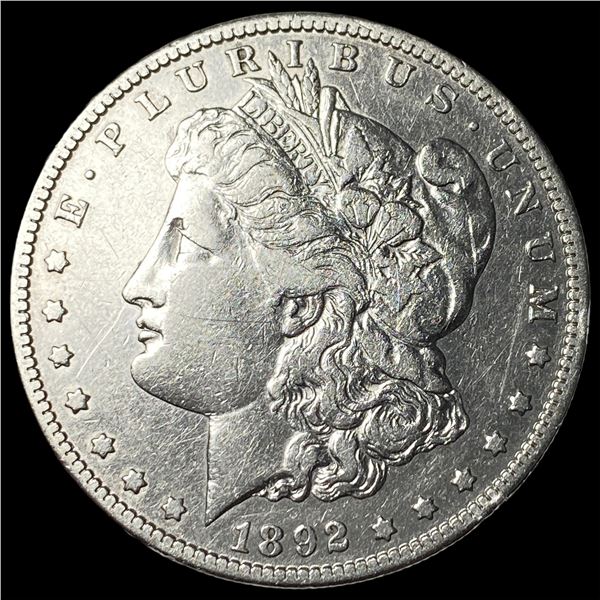 1892 Morgan Silver Dollar CLOSELY  UNCIRCULATED