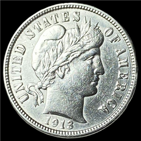 1913 Barber Dime UNCIRCULATED