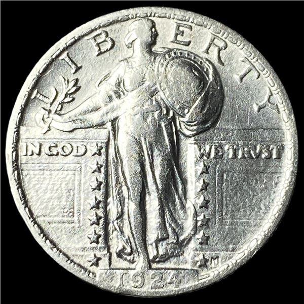 1924 Standing Liberty Quarter CHOICE AU