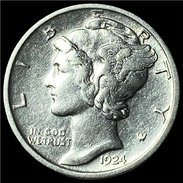 1924-S Silver Mercury Dime UNCIRCULATED