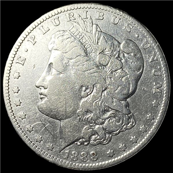 1888 Morgan Silver Dollar NEARLY UNCIRCULATED