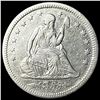 Image 1 : 1855 Arrows Seated Liberty Quarter CLOSELY  UNCIRCULATED