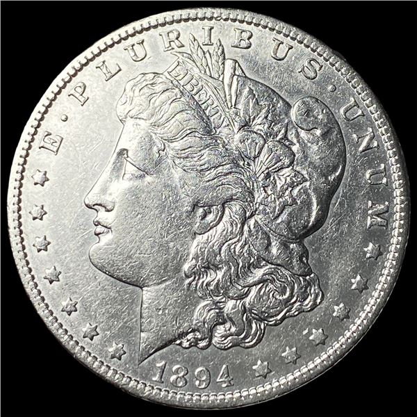 1894 Silver Morgan Dollar CLOSELY  UNCIRCULATED