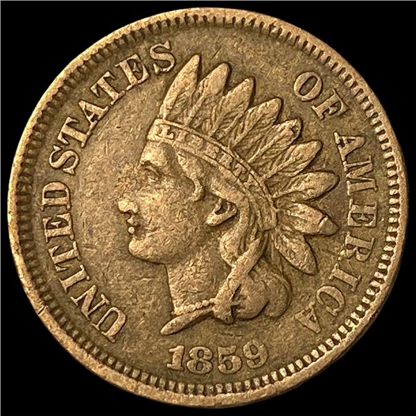 1859 Indian Head Cent LIGHTLY CIRCULATED