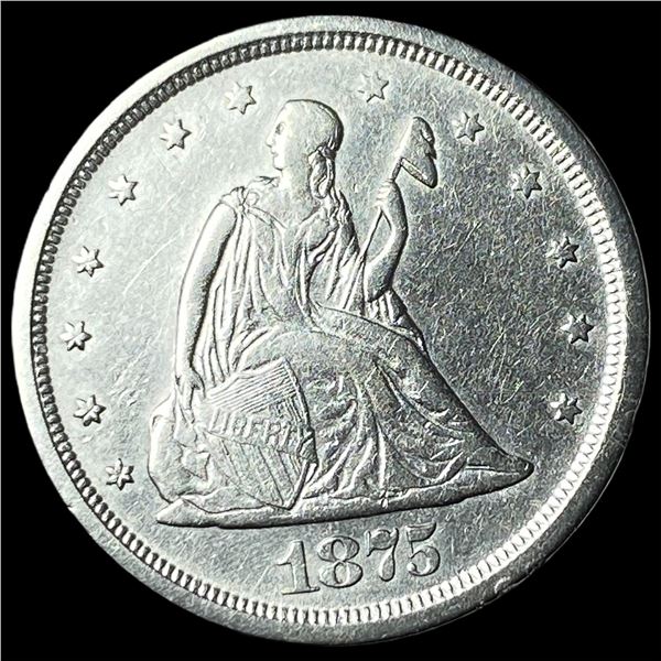 1875-S Silver Twenty Cent Piece UNCIRCULATED