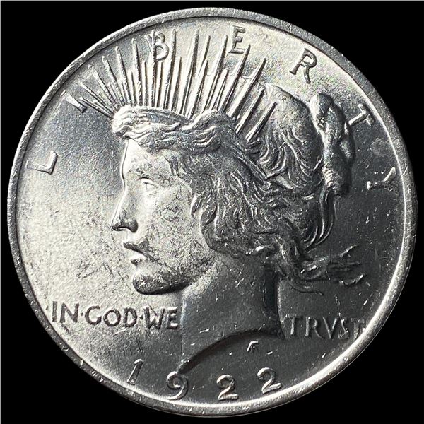 1922 Silver Peace Dollar CHOICE BU