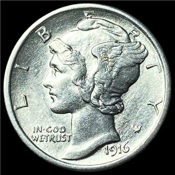1916 Mercury Dime CHOICE BU
