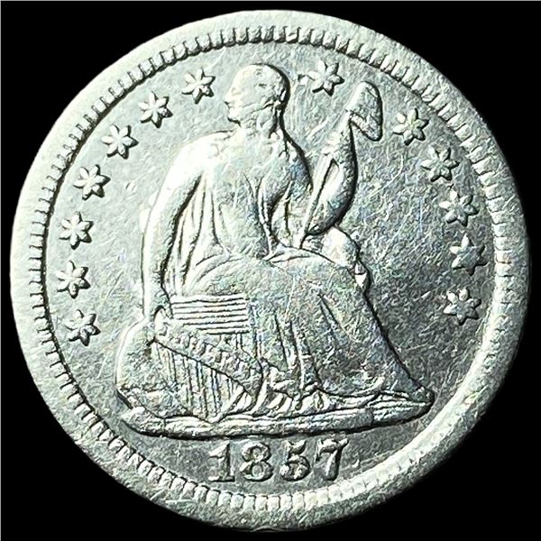 1857-O Silver Half Dime UNCIRCULATED