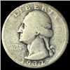 Image 1 : 1932-D Silver Washington Quarter NICELY  CIRCULATED