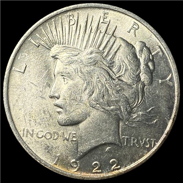 1922 Silver Peace Dollar CHOICE BU