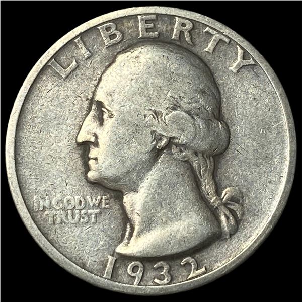1932-D Silver Washington Quarter LIGHTLY  CIRCULATED