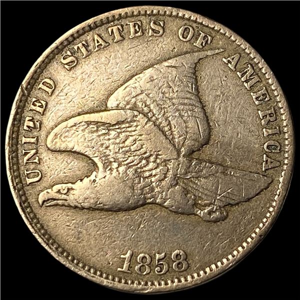 1858 Flying Eagle Cent LIGHTLY CIRCULATED