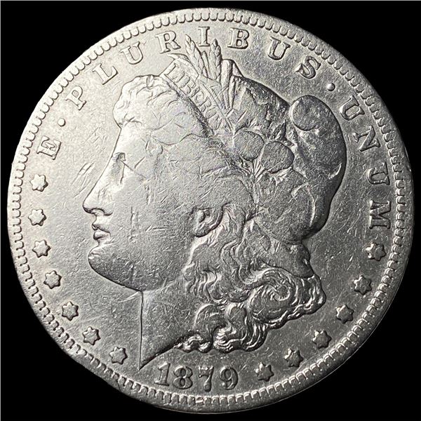 1879-S Silver Morgan Dollar NEARLY  UNCIRCULATED
