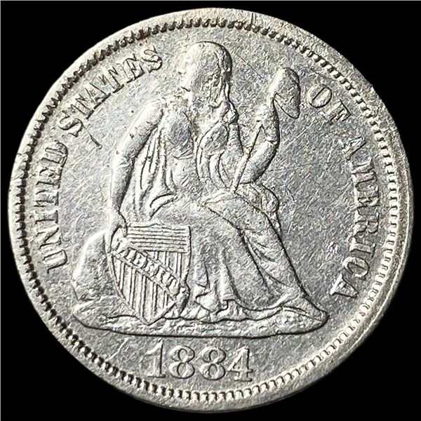 1884 Seated Liberty Dime UNCIRCULATED