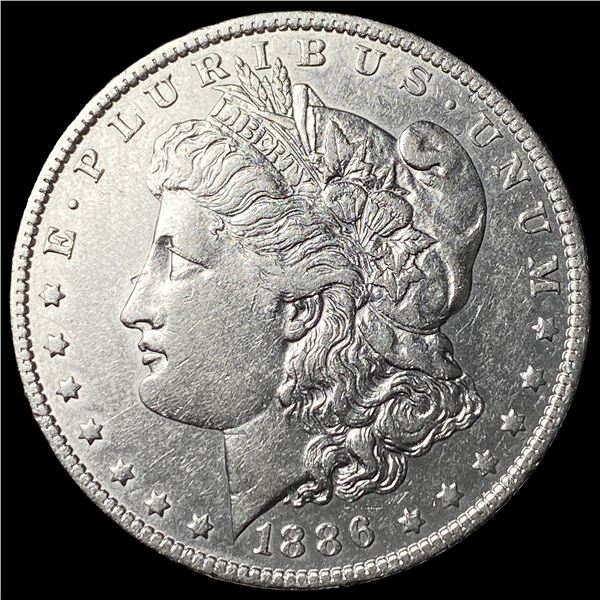 1886-O Silver Morgan Dollar CHOICE AU