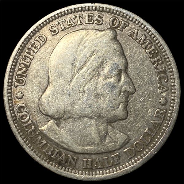 1893 Columbian Exposition Half Dollar CLOSELY  UNCIRCULATED