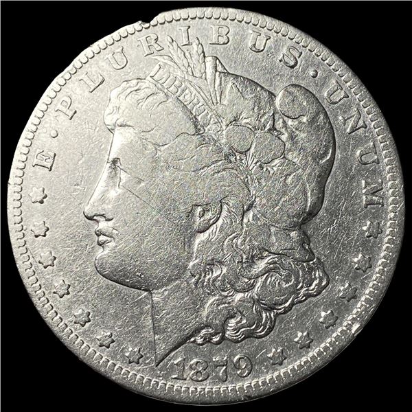 1879-S Silver Morgan Dollar NEARLY  UNCIRCULATED